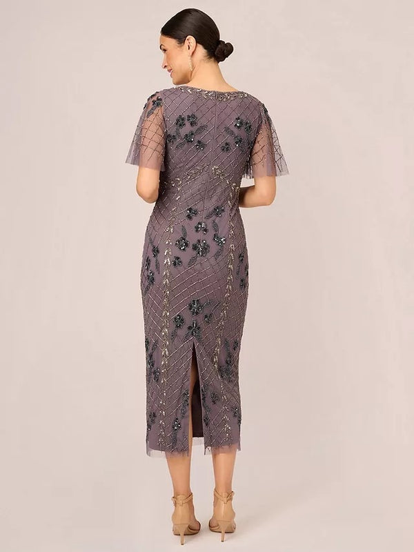Vestido De Festa Midi Adrianna Papell