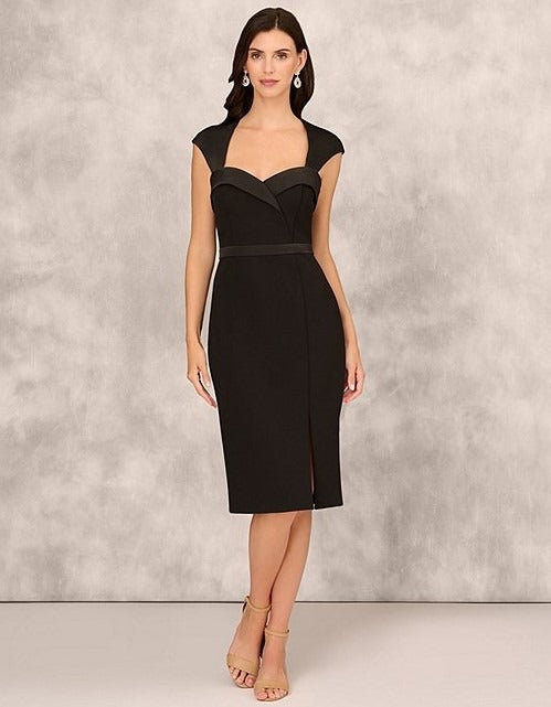 Vestido De Festa Midi Aidan Mattox