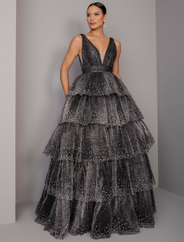 Vestido de Festa Longo Ashley Lauren