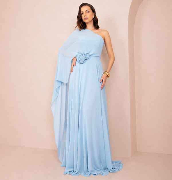 Vestido Longo Concept Fúcsia 70012899 - foto 1