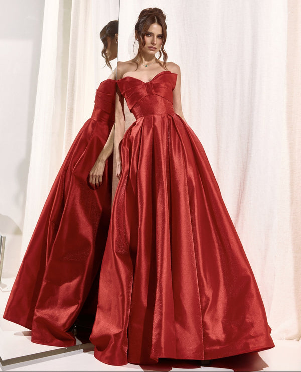 Vestido Longo Acetinado Ashley Lauren Espectro - foto 2