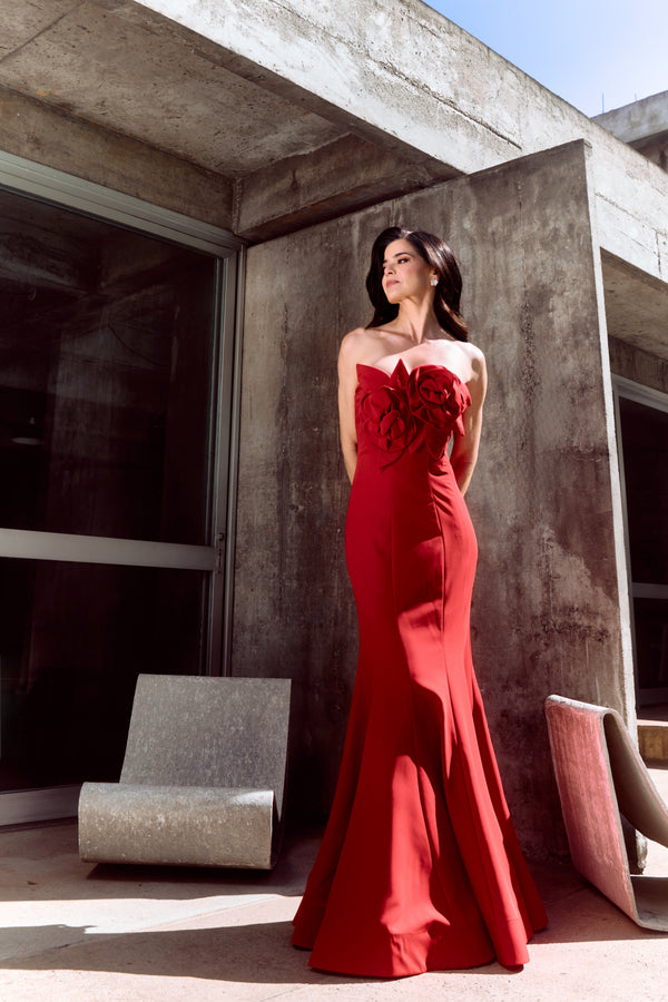 Vestido de Festa Longo Frida Mac Duggal