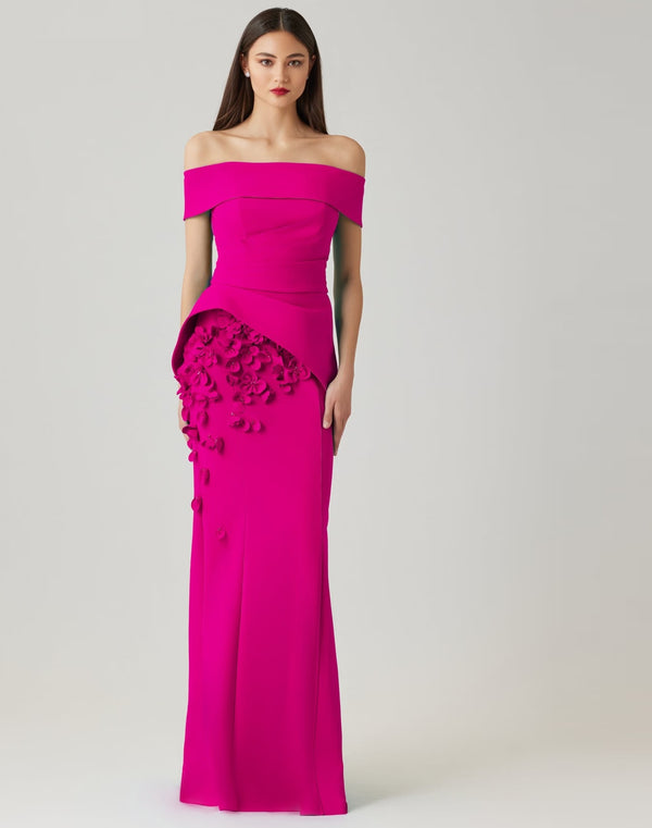 Vestido de festa longo Teri Jon