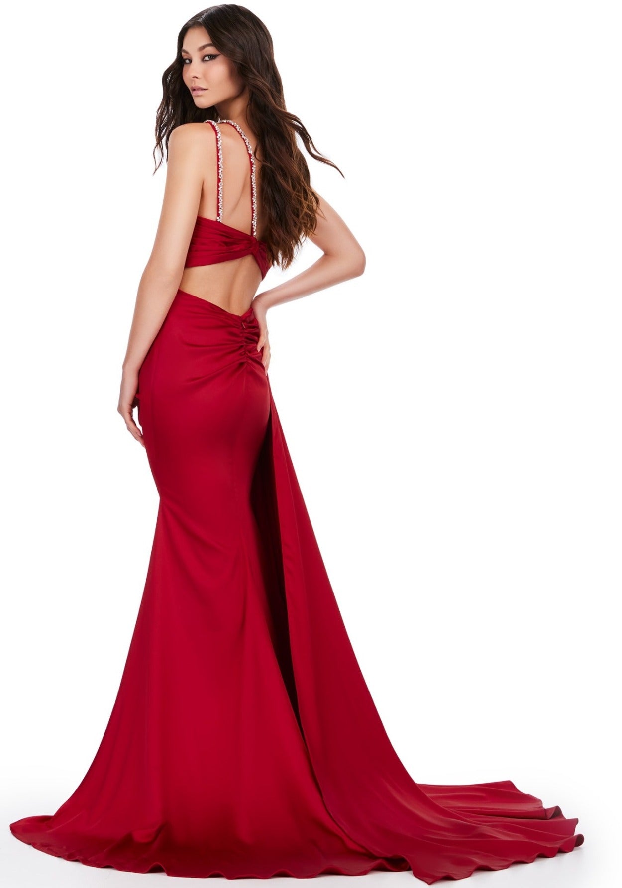 Vestido De Festa Longo Ashley Lauren