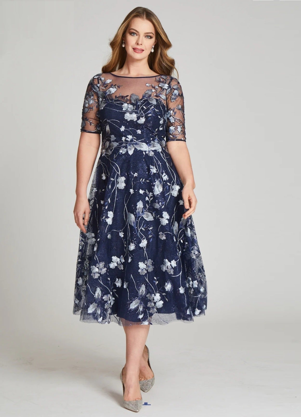 Vestido De Festa Midi Teri Jon