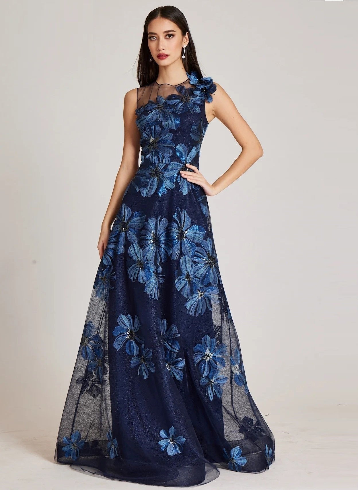 Vestido De Festa Longo Teri Jon