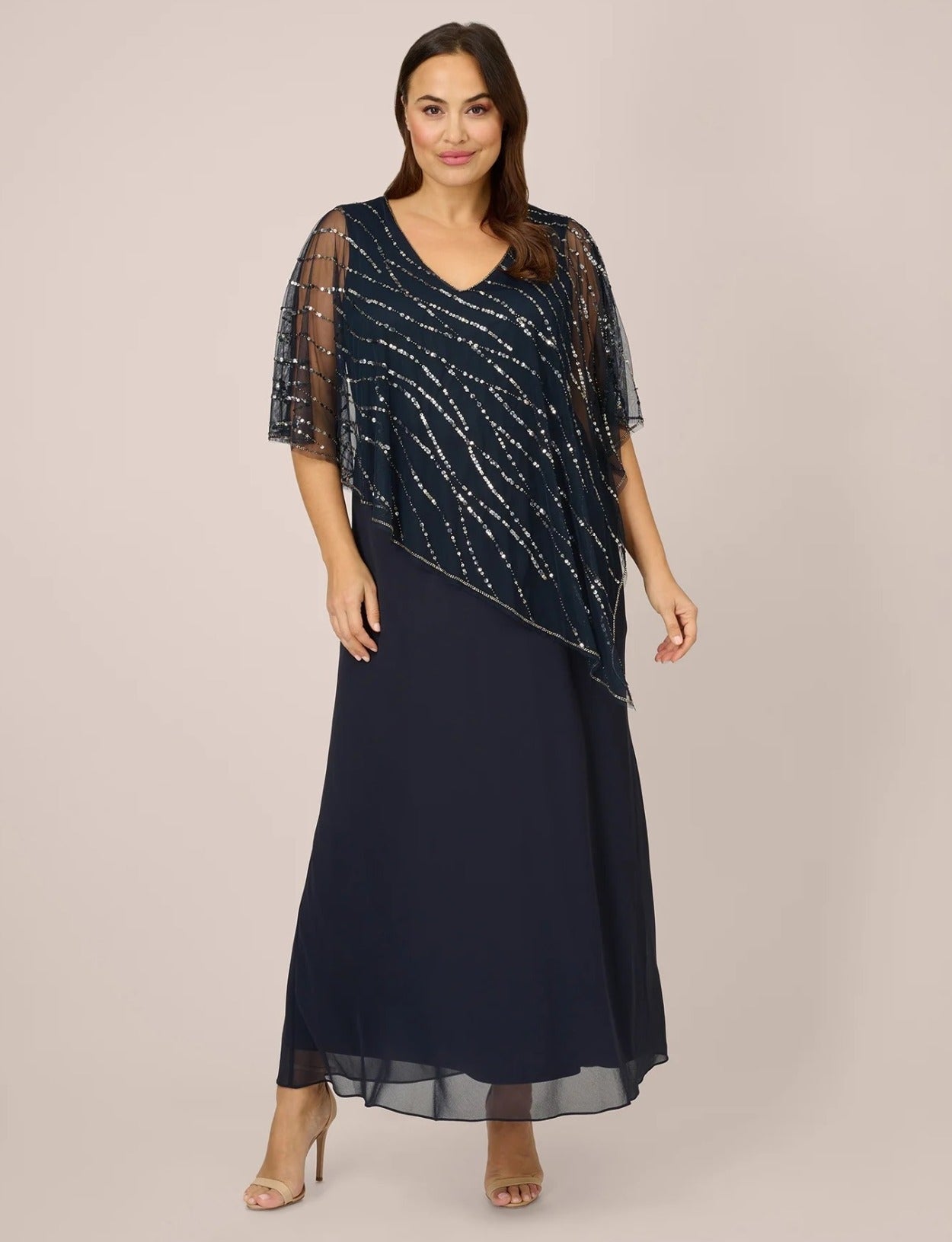 Vestido De Festa Longo Adrianna Papell
