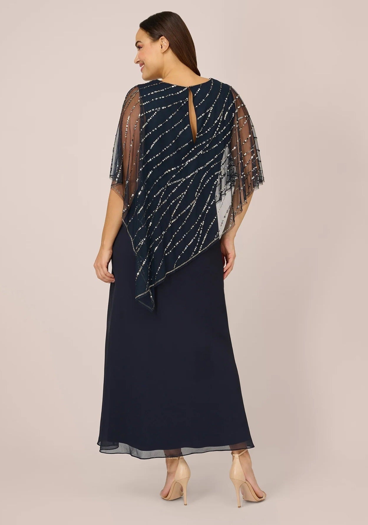 Vestido De Festa Longo Adrianna Papell