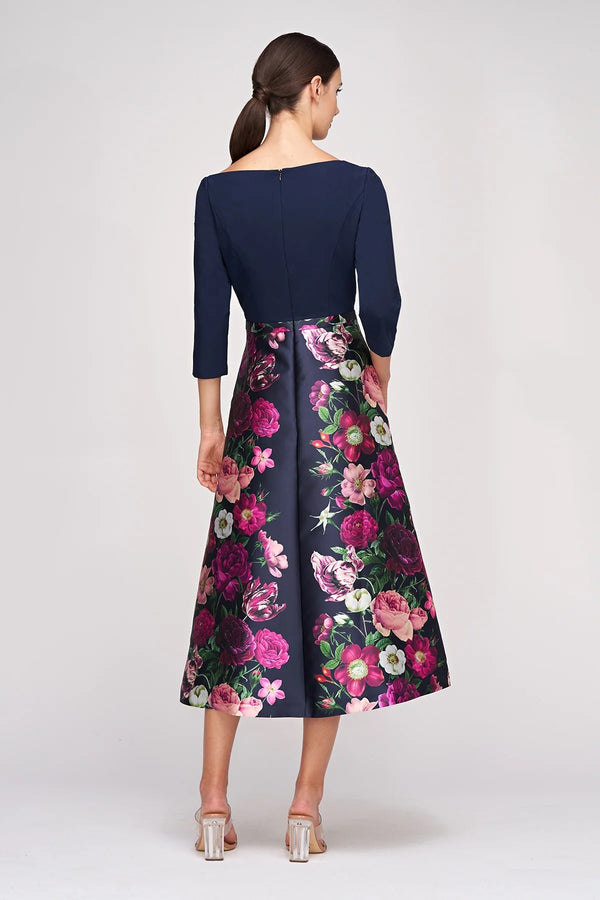 Vestido De Festa Midi Theia