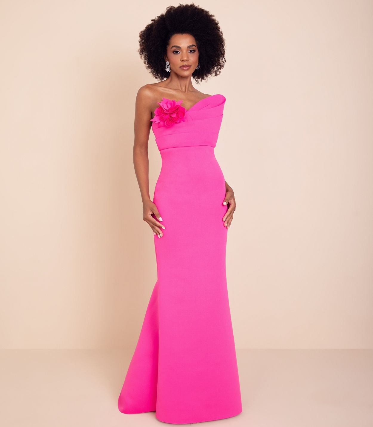 Vestido De Festa Longo Badgley Mischka