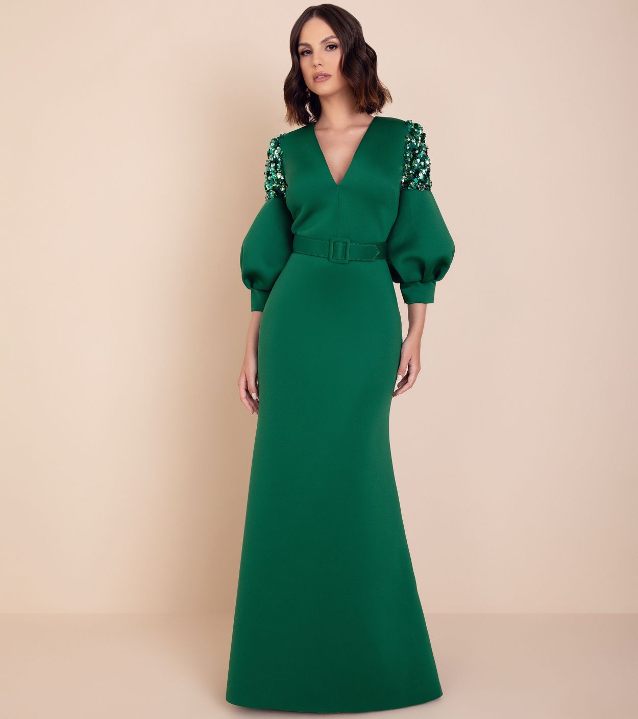 Vestido De Festa Longo Badgley Mischka