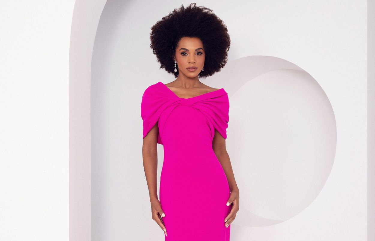 Vestido De Festa Longo Badgley Mischka