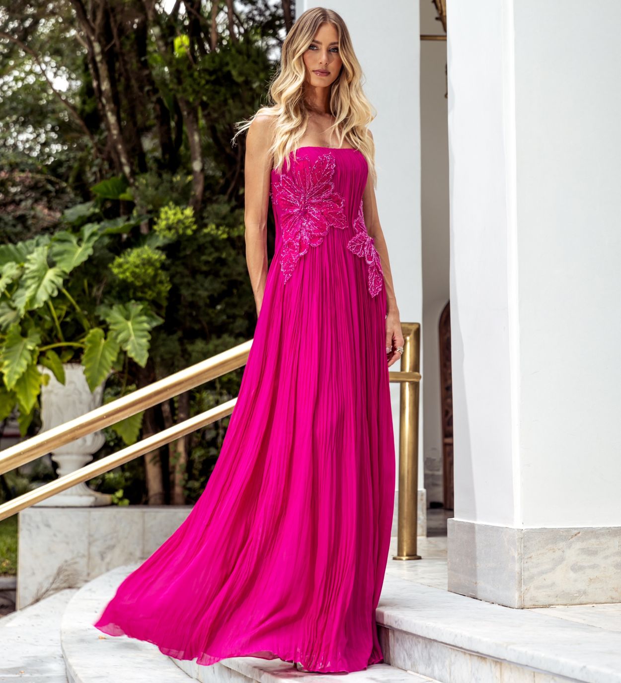 Vestido De Festa Longo Tarik Ediz