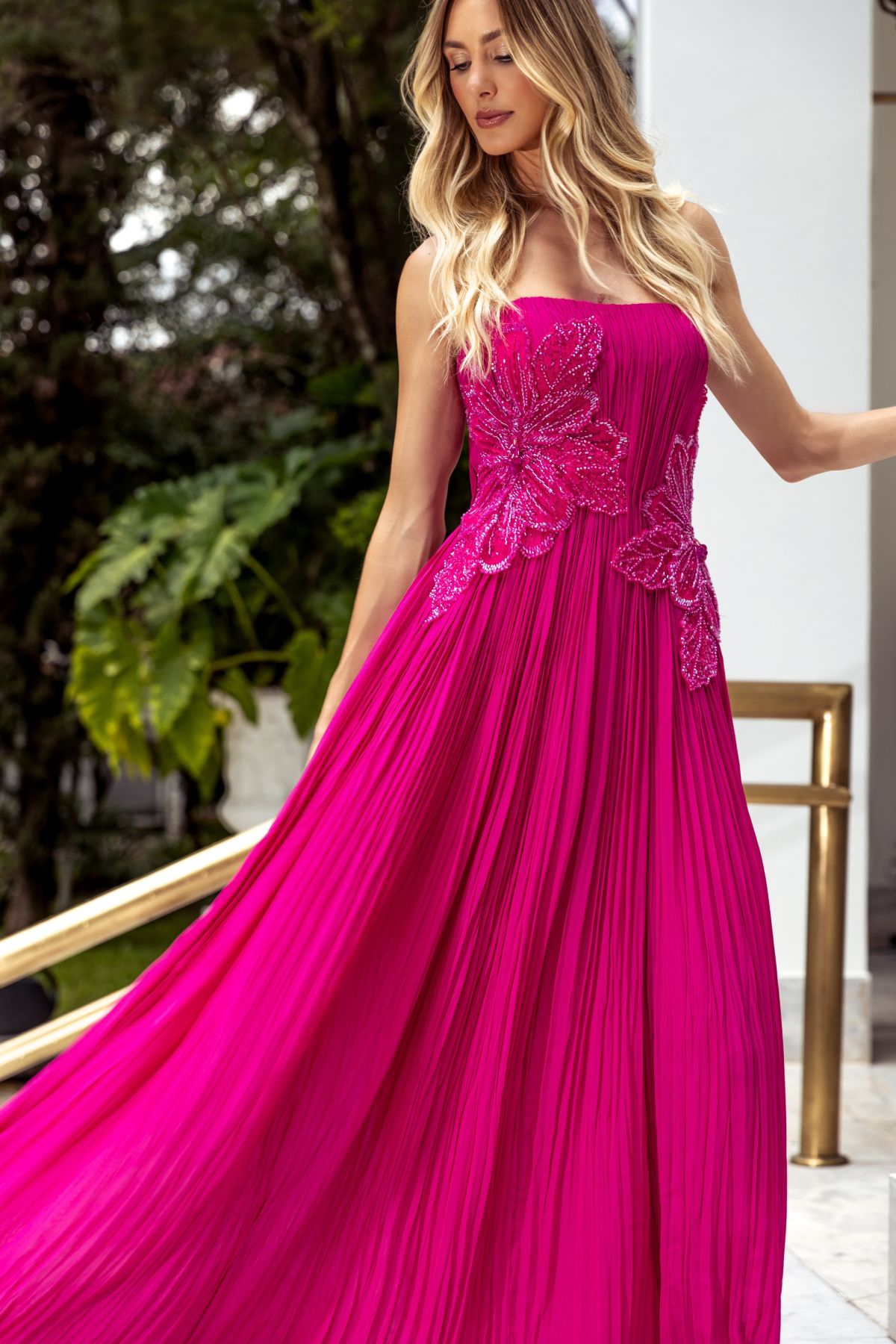 Vestido De Festa Longo Tarik Ediz