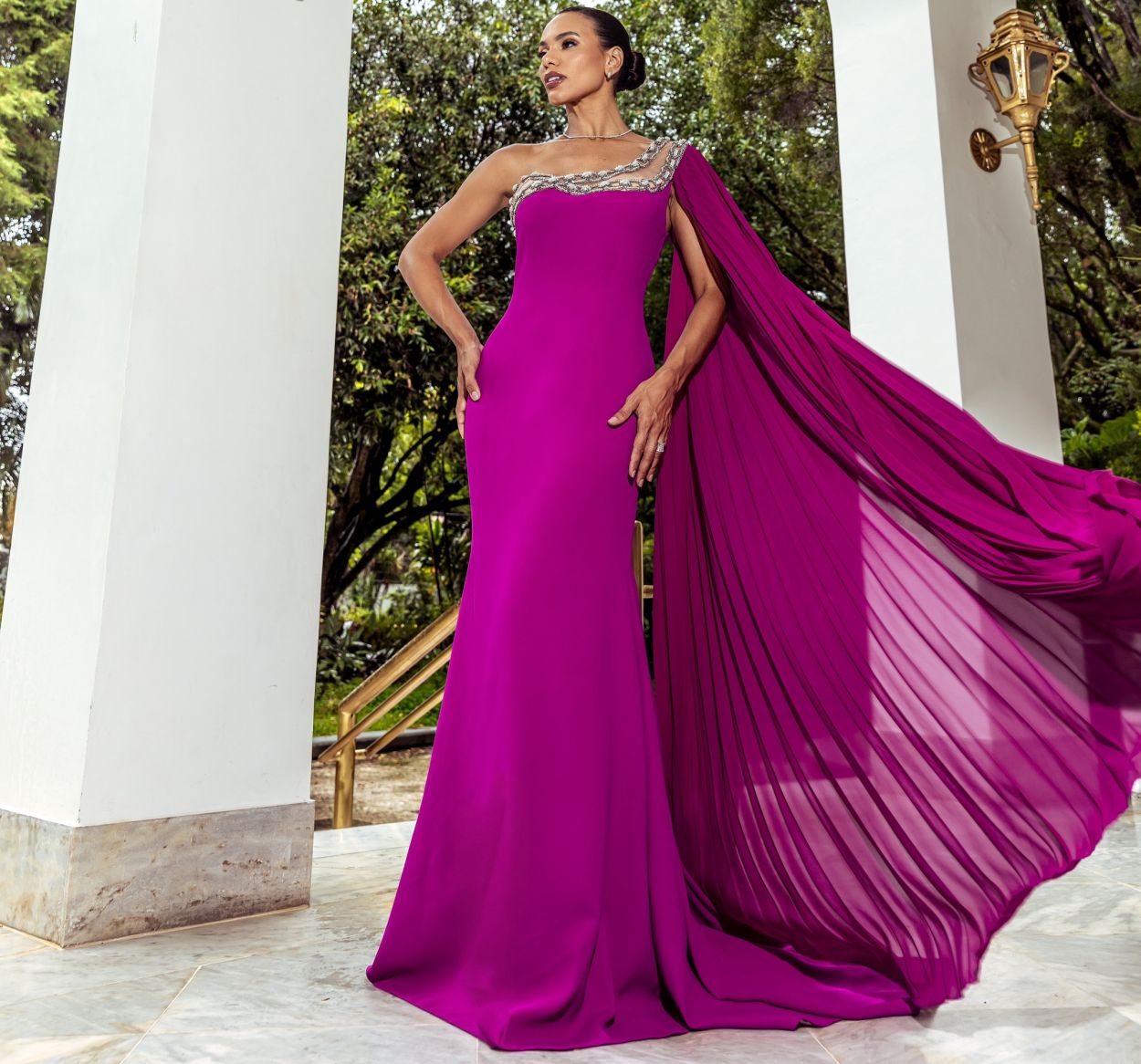 Vestido De Festa Longo Tarik Ediz