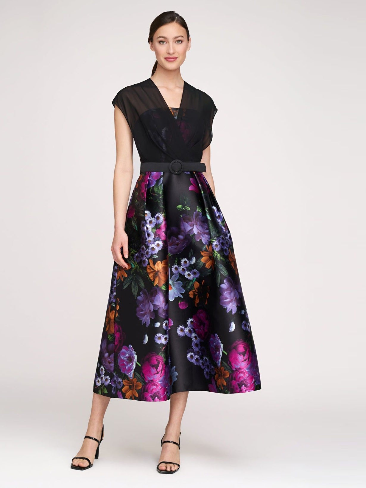 Vestido de Festa Midi Theia