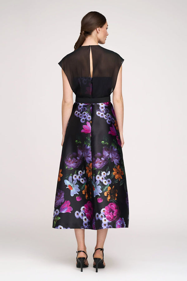 Vestido De Festa Midi Theia
