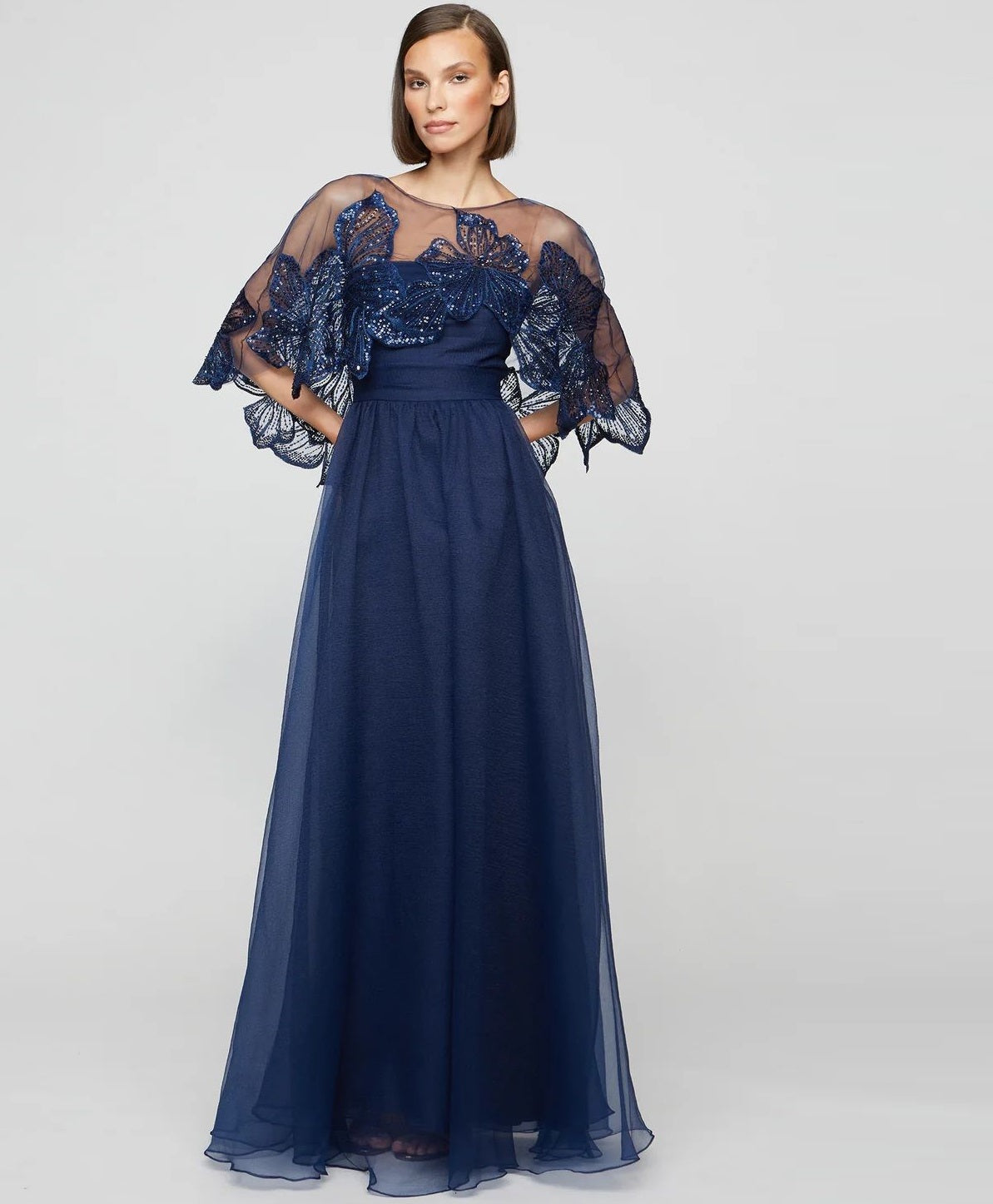 Vestido de Festa Longo Theia
