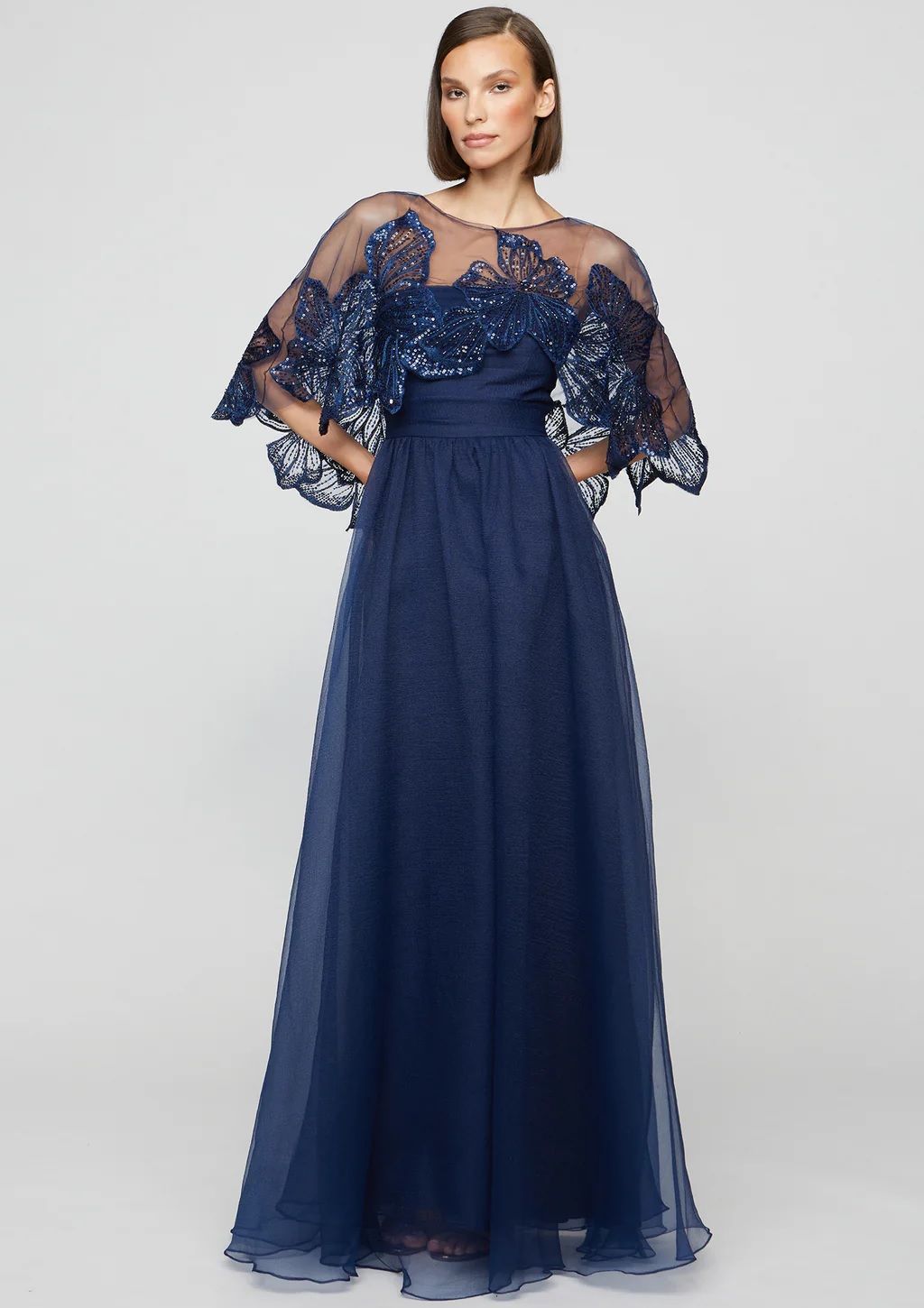 Vestido de Festa Longo Theia