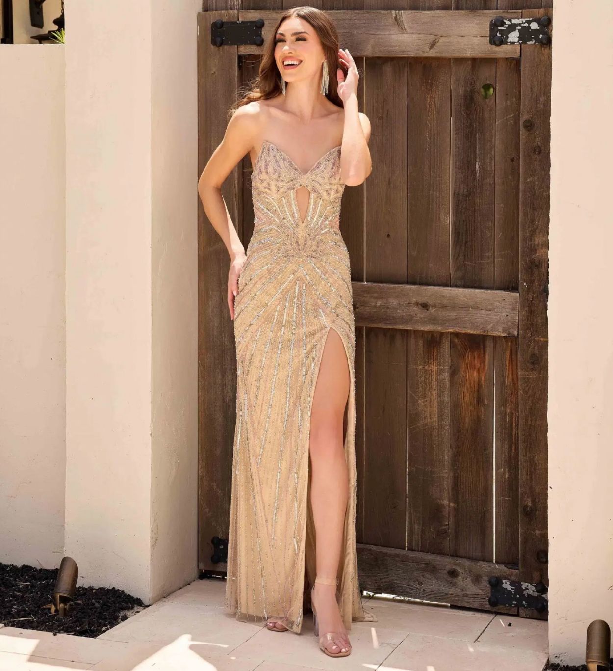 Vestido De Festa Longo Primavera