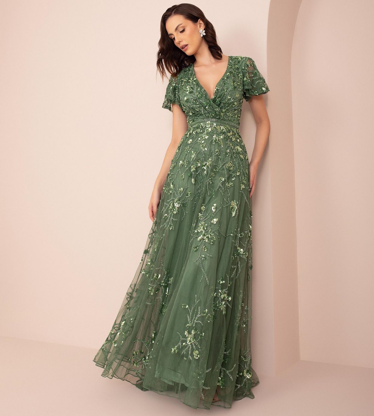 Vestido De Festa Longo Primavera