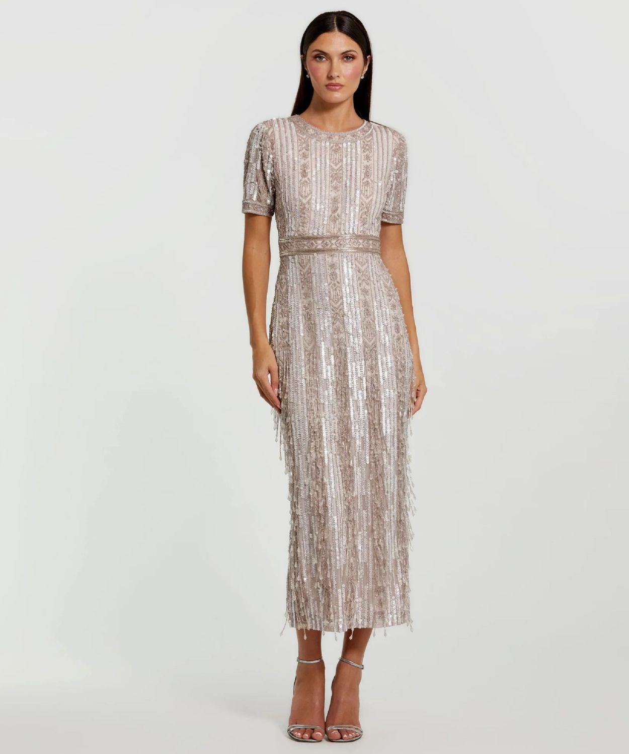 Vestido De Festa Midi Mac Duggal
