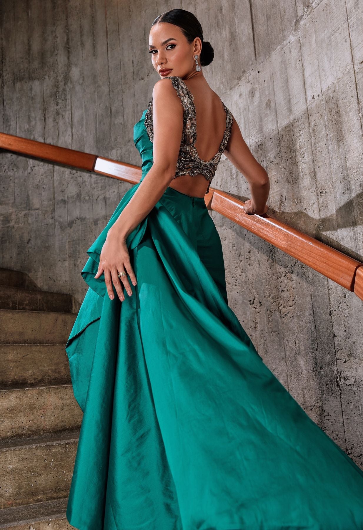 Vestido De Festa Longo Tarik Ediz
