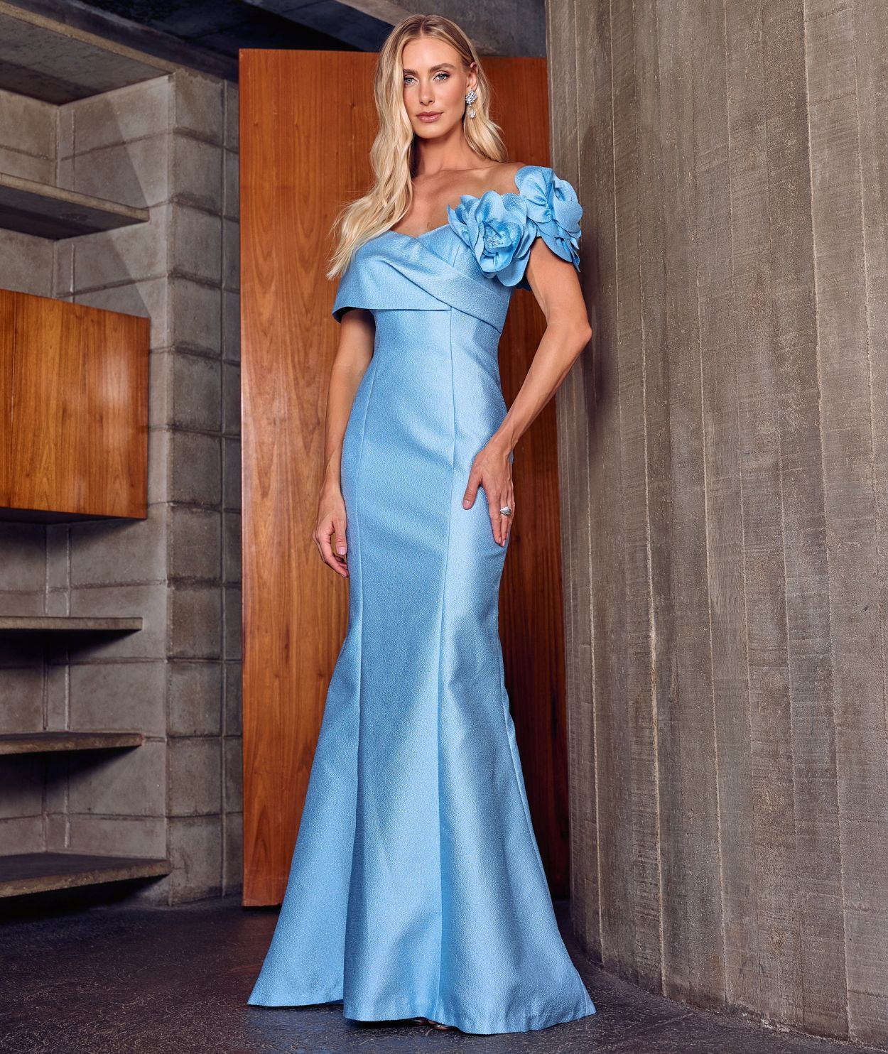 Vestido De Festa Longo Teri Jon