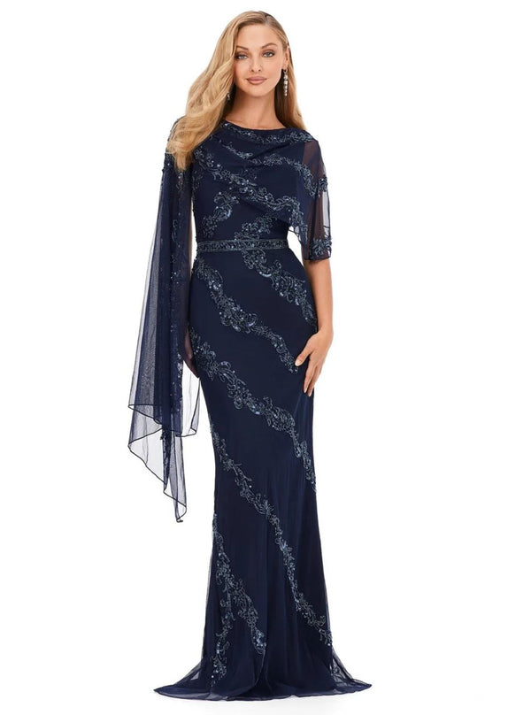 Vestido De Festa Longo Ashley Lauren