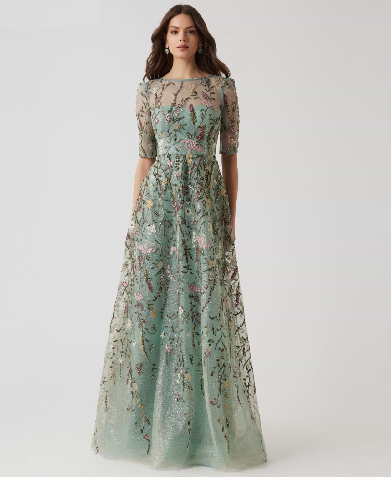 Vestido De Festa Longo Teri Jon