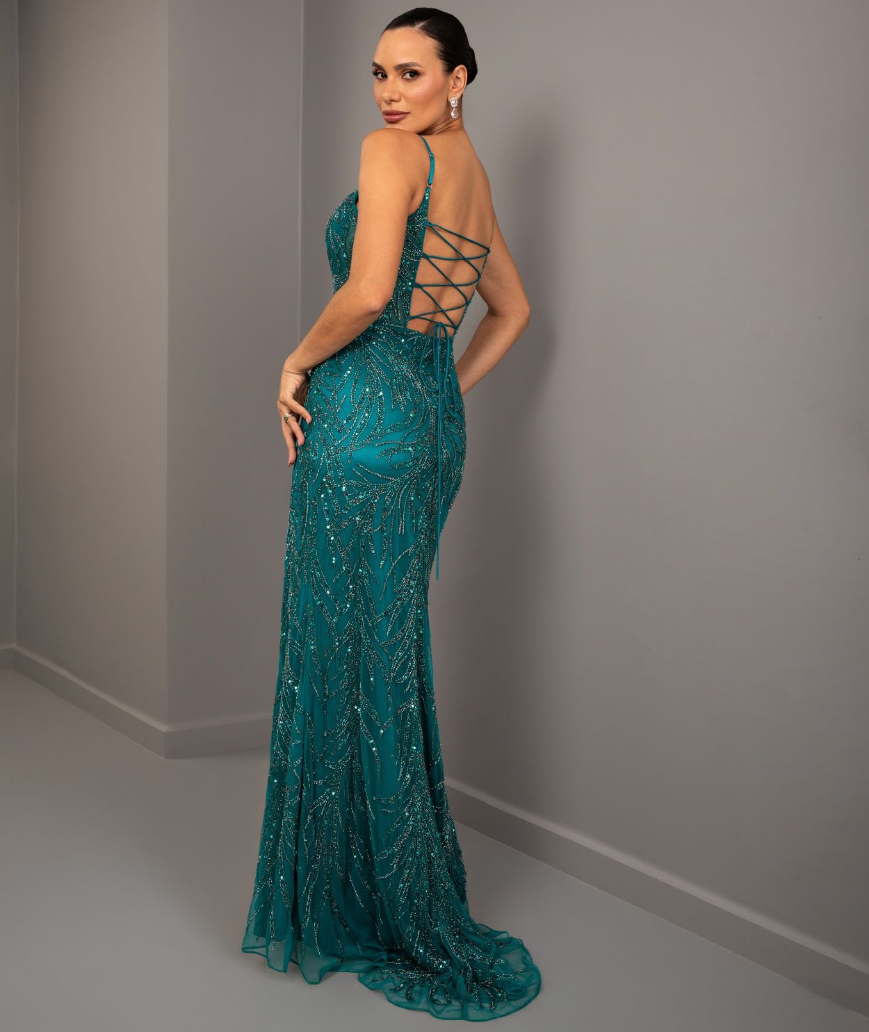 Vestido De Festa Longo Primavera