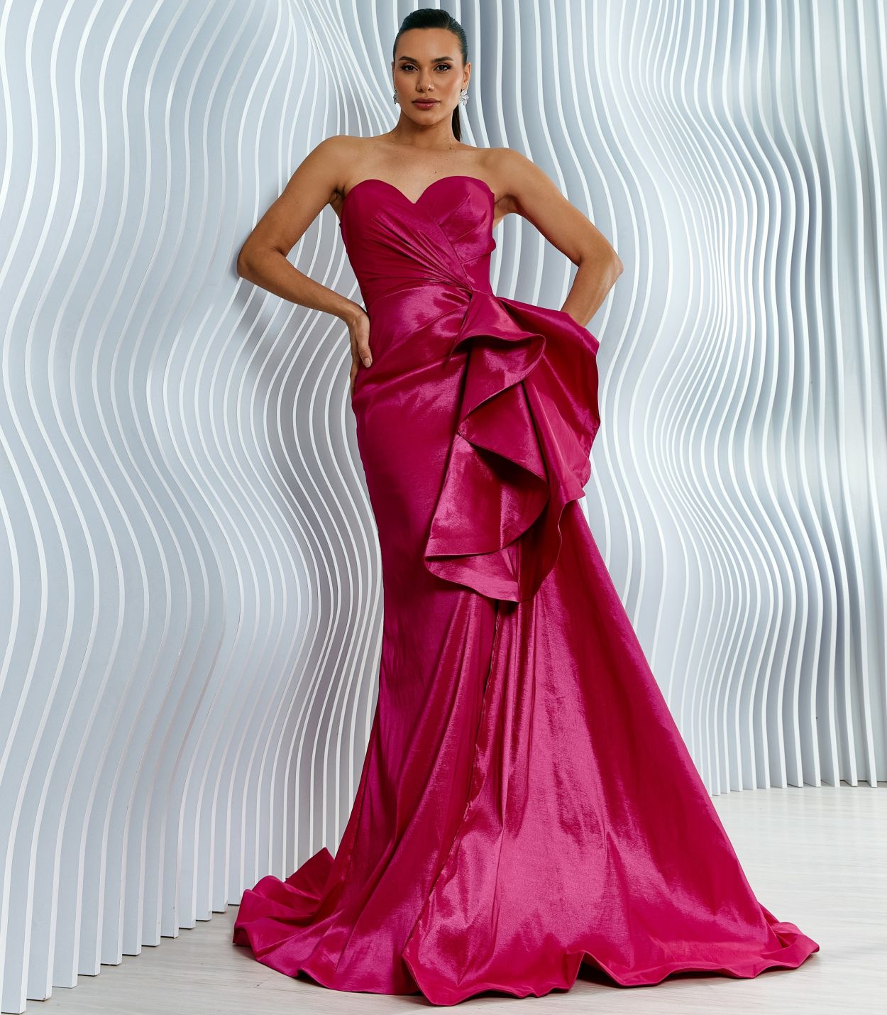 Vestido De Festa Longo Ashley Lauren