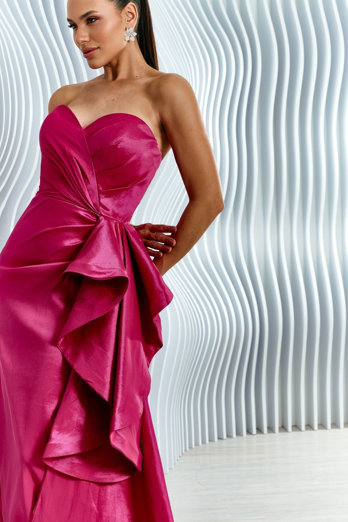 Vestido De Festa Longo Ashley Lauren