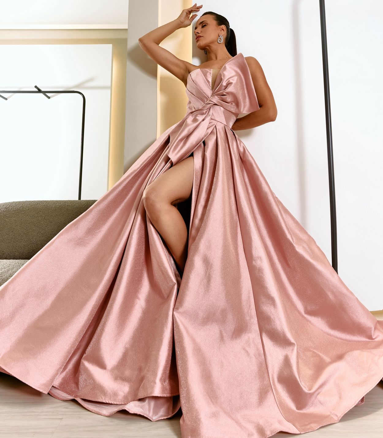 Vestido De Festa Longo Ashley Lauren