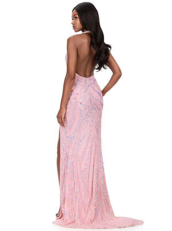 Vestido de Festa Longo Ashley Lauren