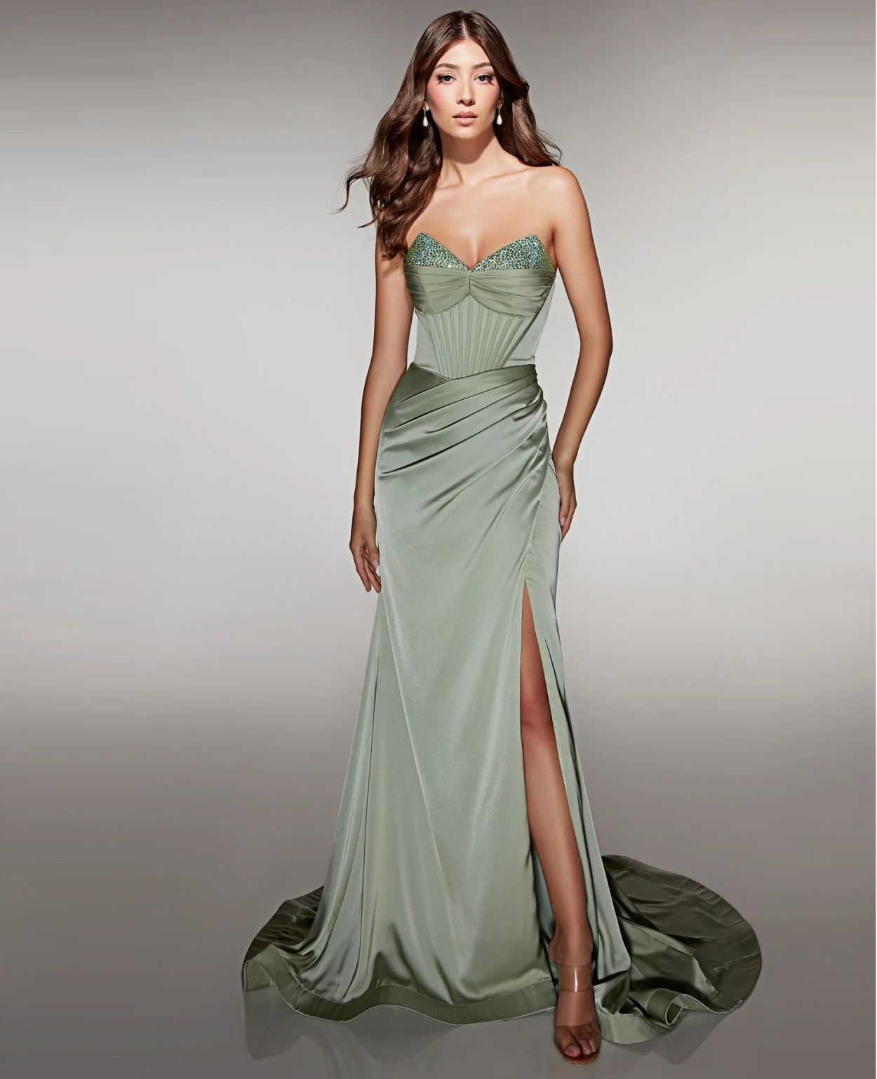 Vestido De Festa Longo Alyce Paris