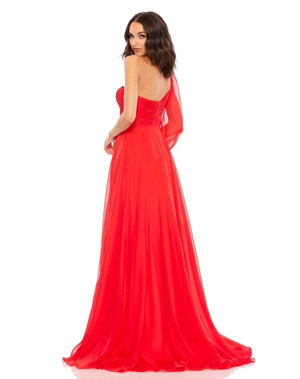 Vestido De Festa Longo Um Ombro Só Mac Duggal