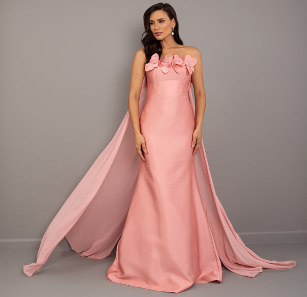 Vestido Longo Concept Rosa - foto 1