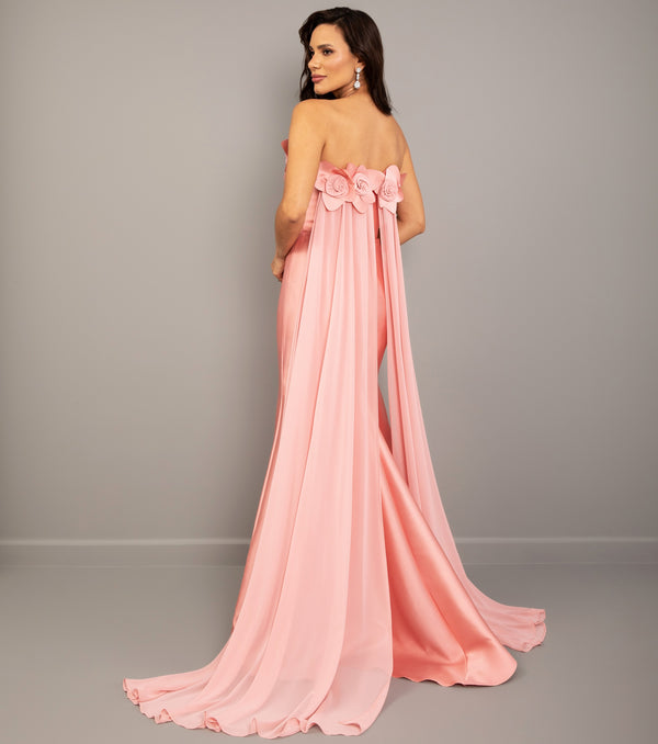 Vestido Longo Concept Rosa - foto 2
