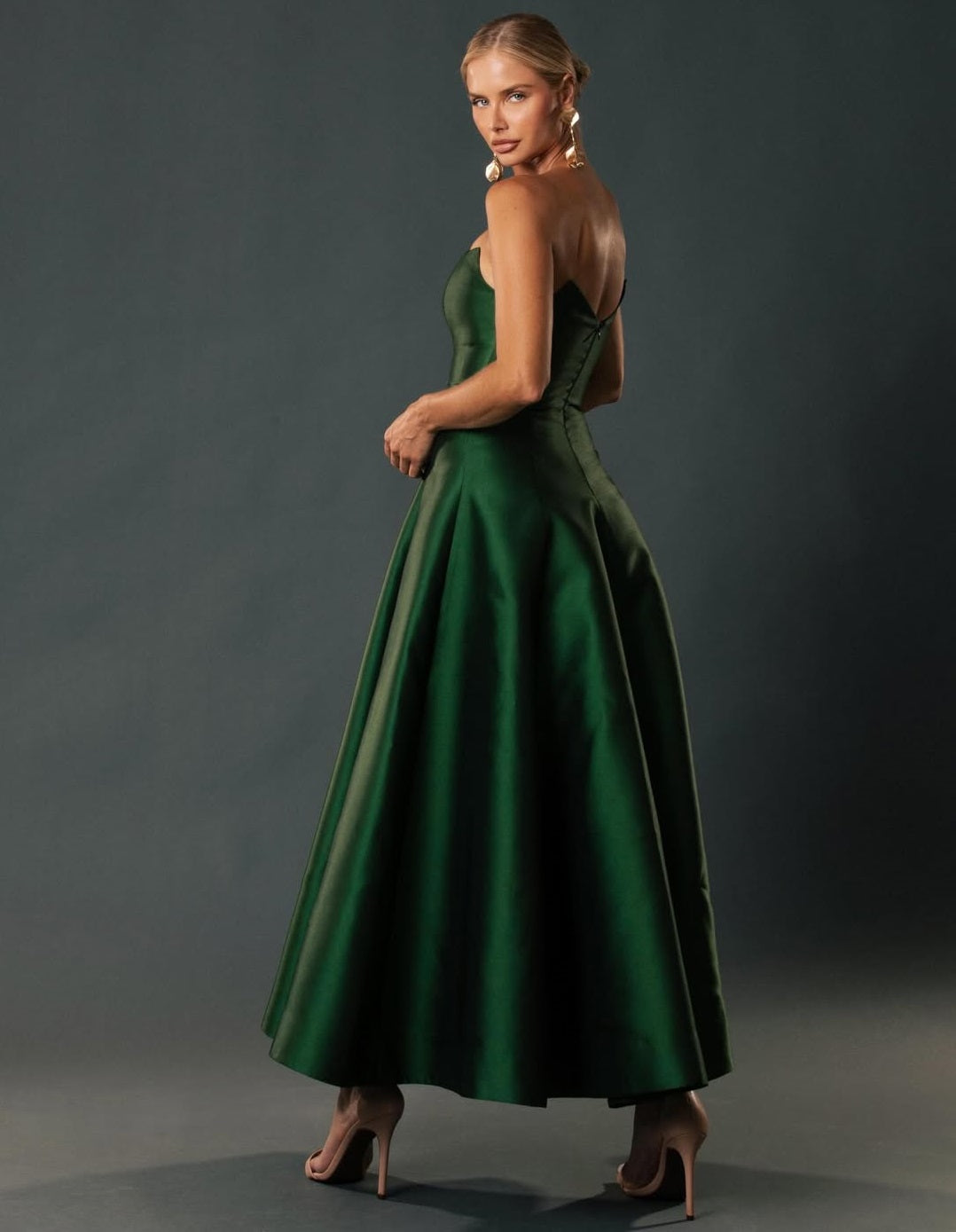Vestido De Festa Midi Concept