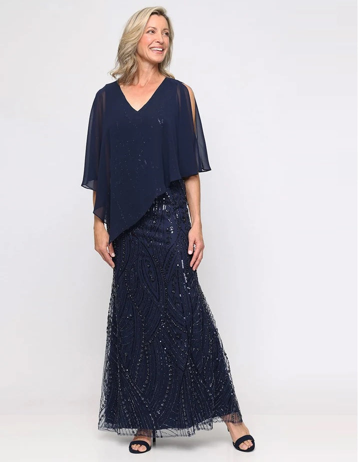 Vestido de Festa Longo SL Fashions