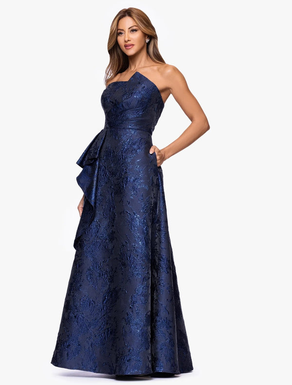 Vestido de Festa Longo Jacquard Xscape