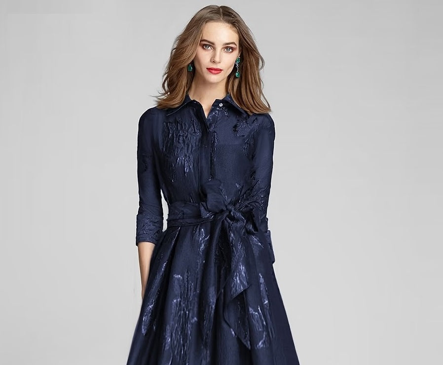 Vestido de Festa Midi Teri Jon