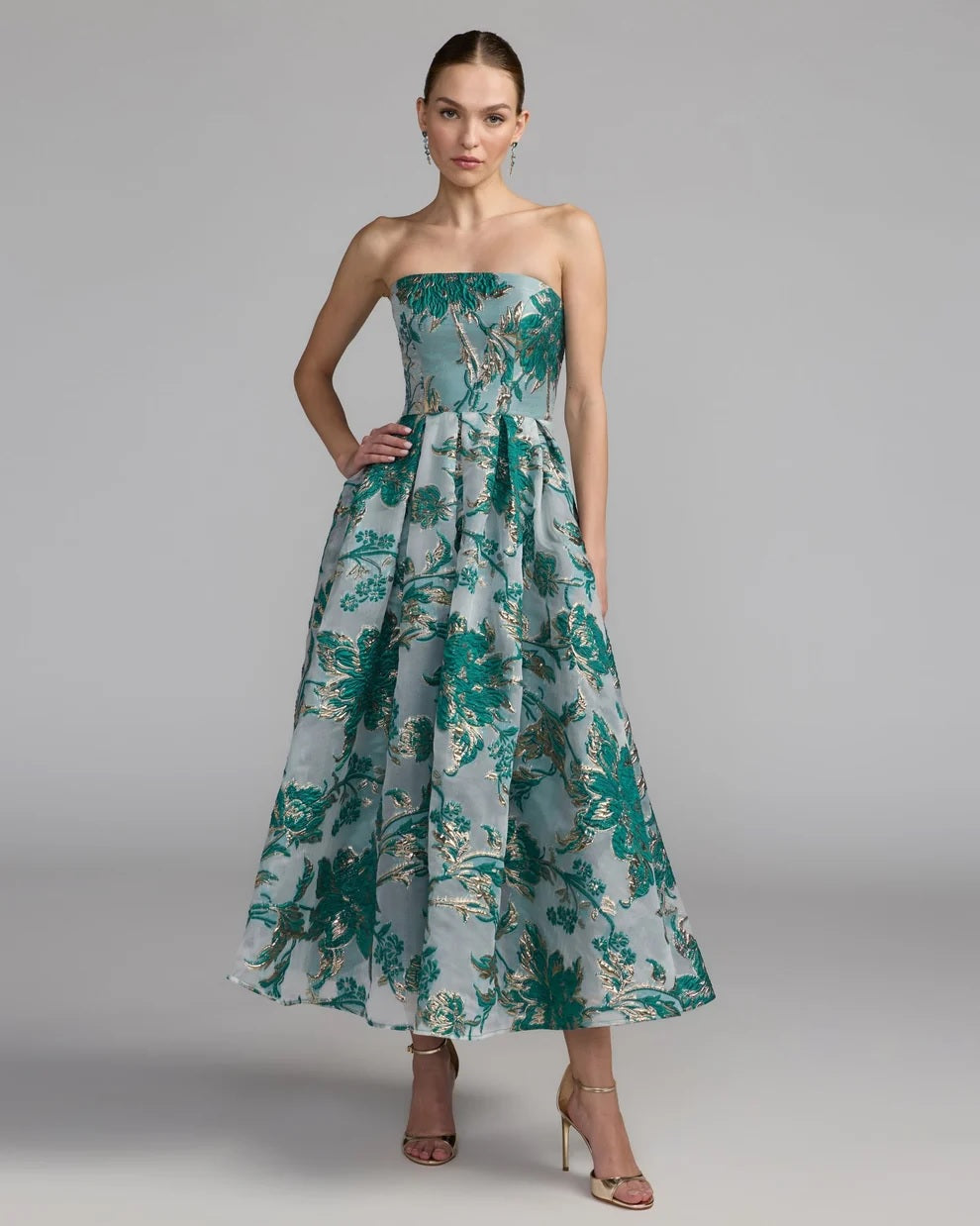 Vestido de Festa Midi Mac Duggal