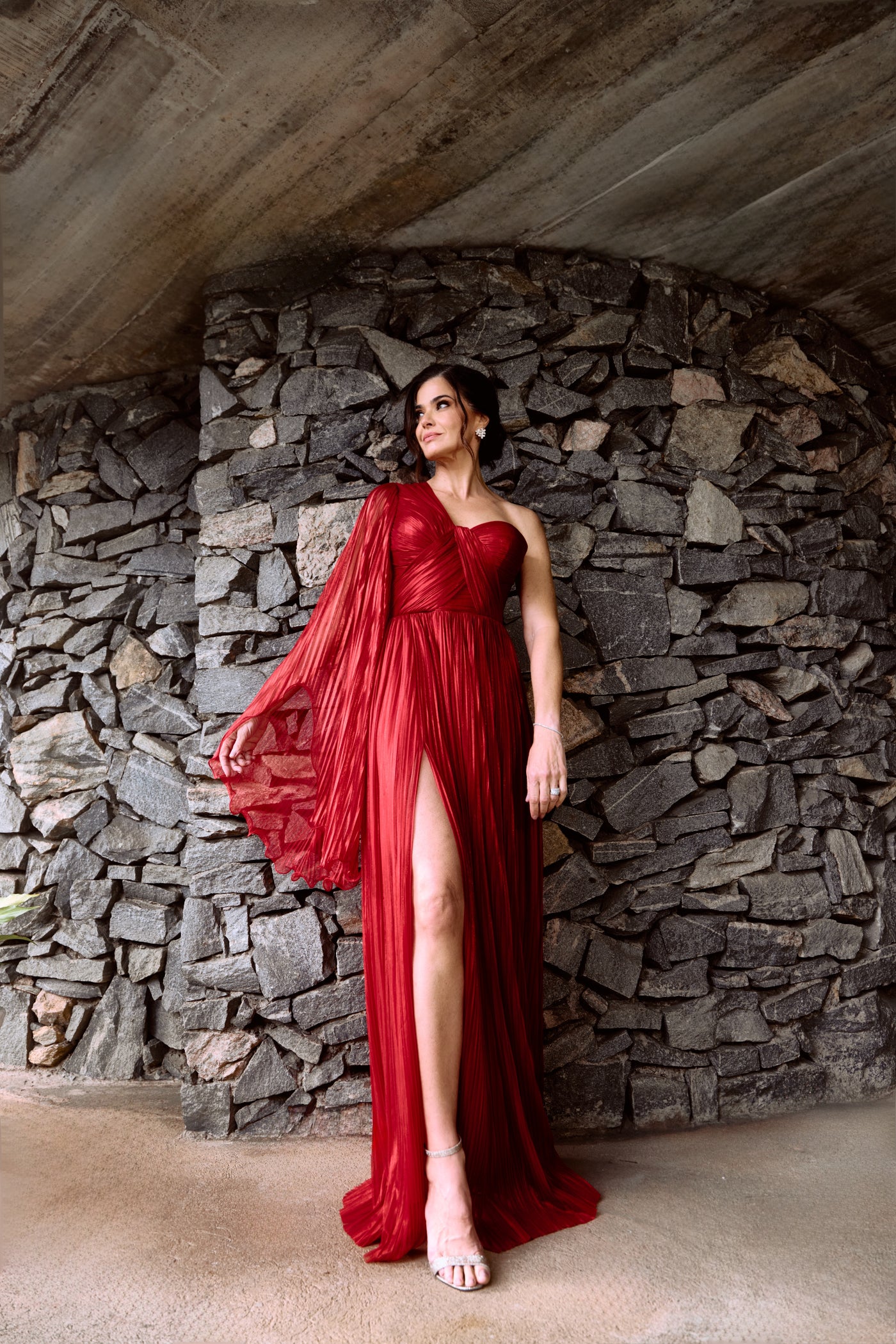 Vestido de Festa Longo Anita Tarik Ediz