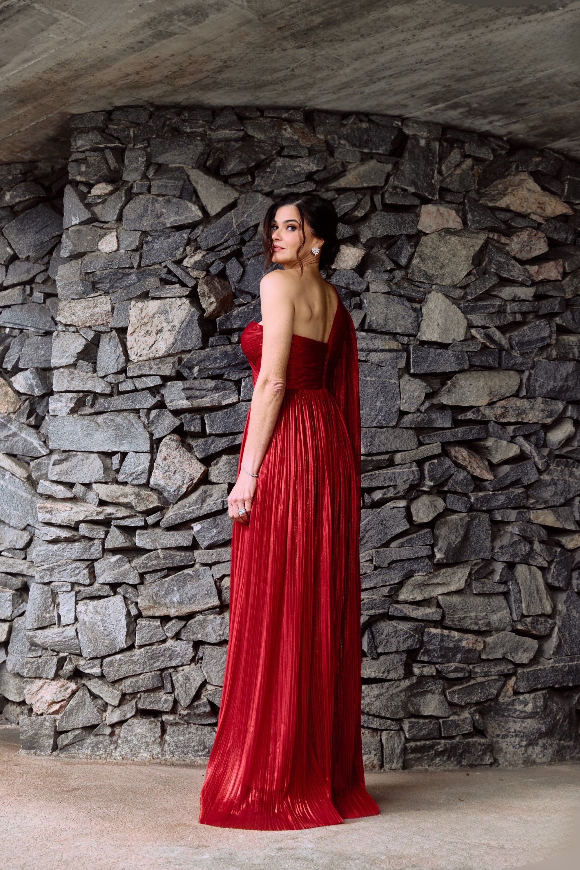 Vestido de Festa Longo Anita Tarik Ediz