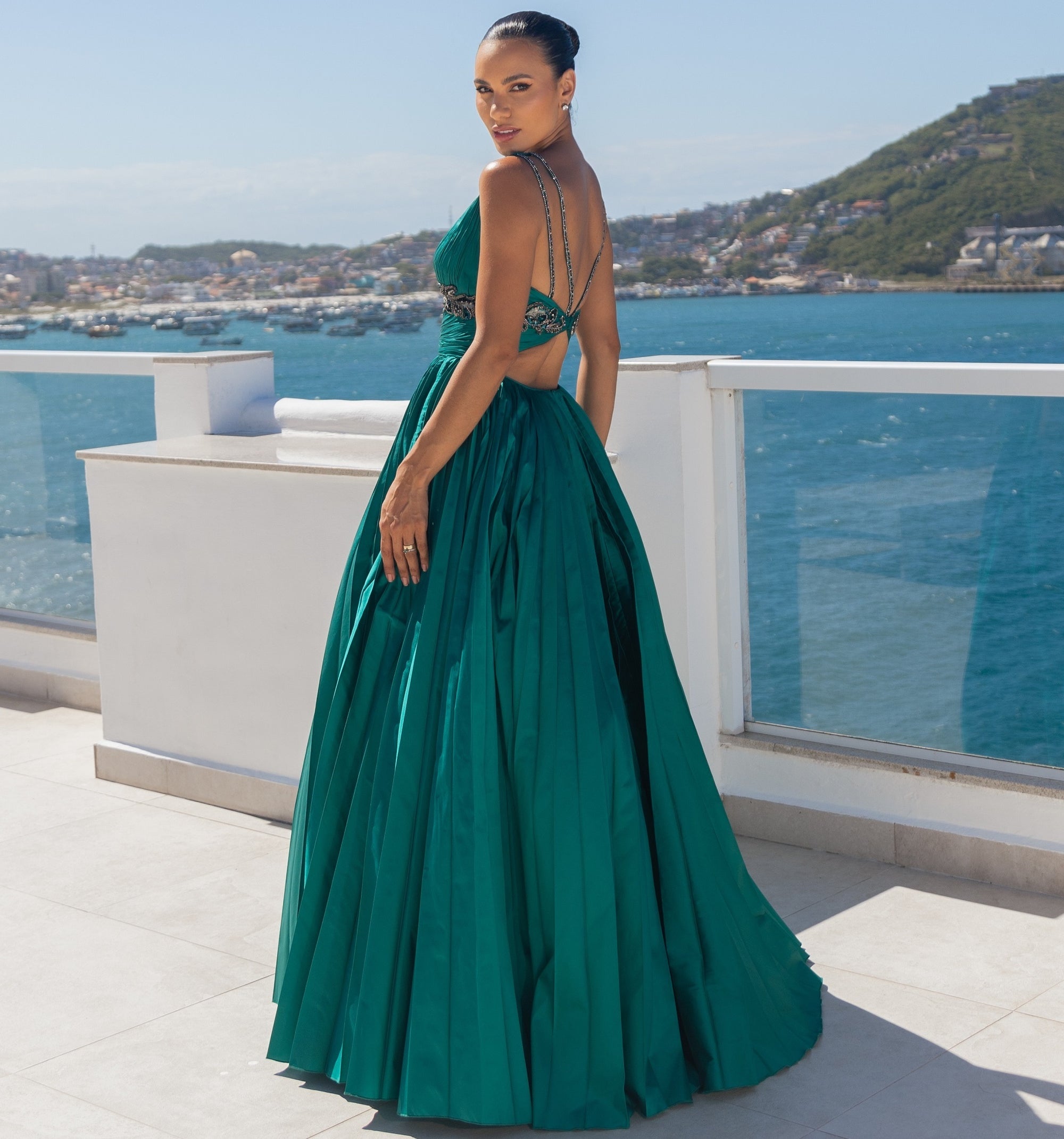 Vestido de Festa Longo Tarik Ediz