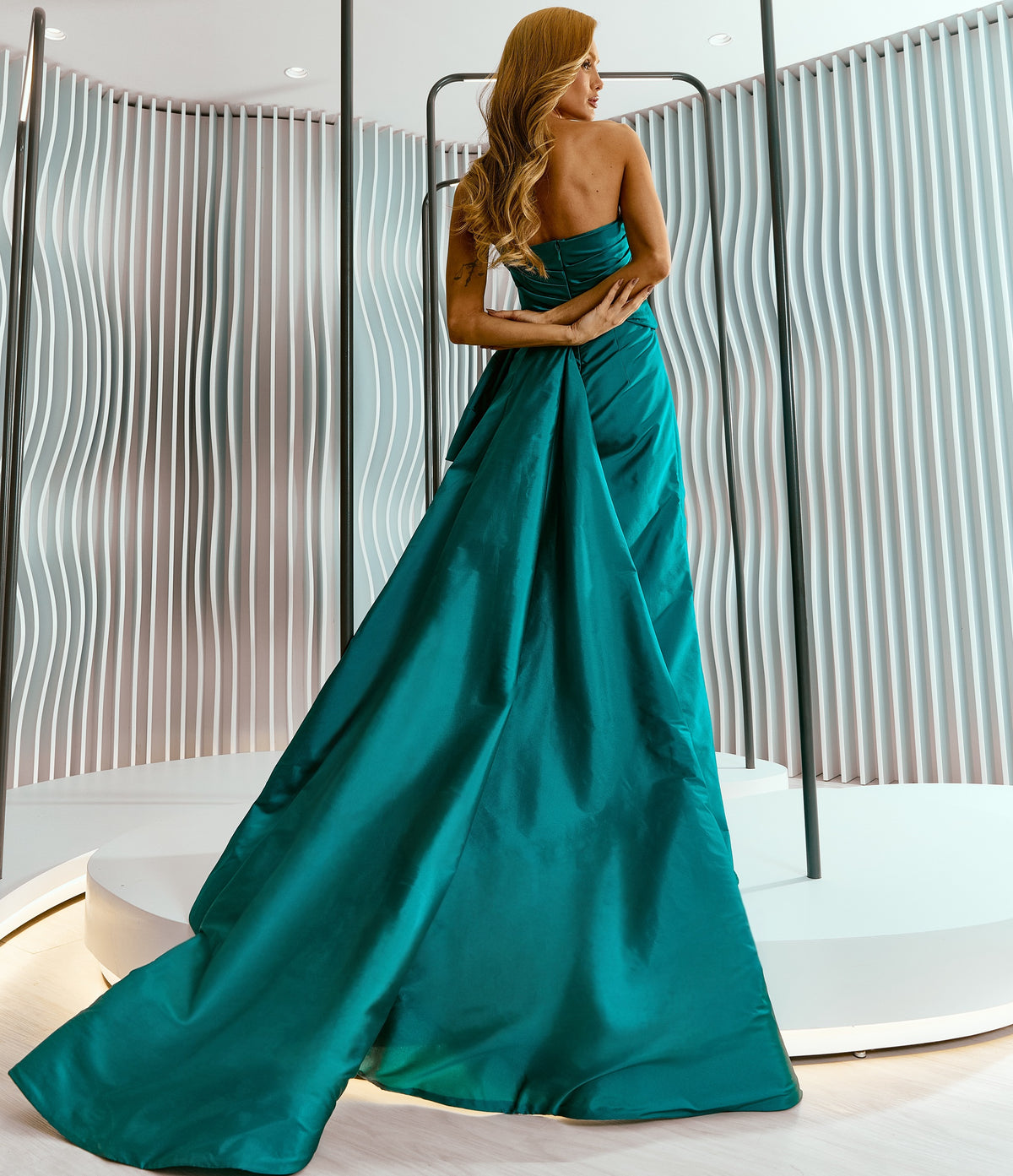 Vestido de Festa Longo Petúnia Tarik Ediz