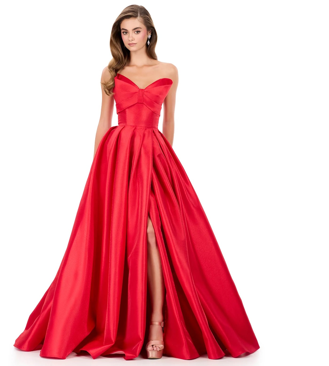 Vestido de Festa Longo Ashley Lauren