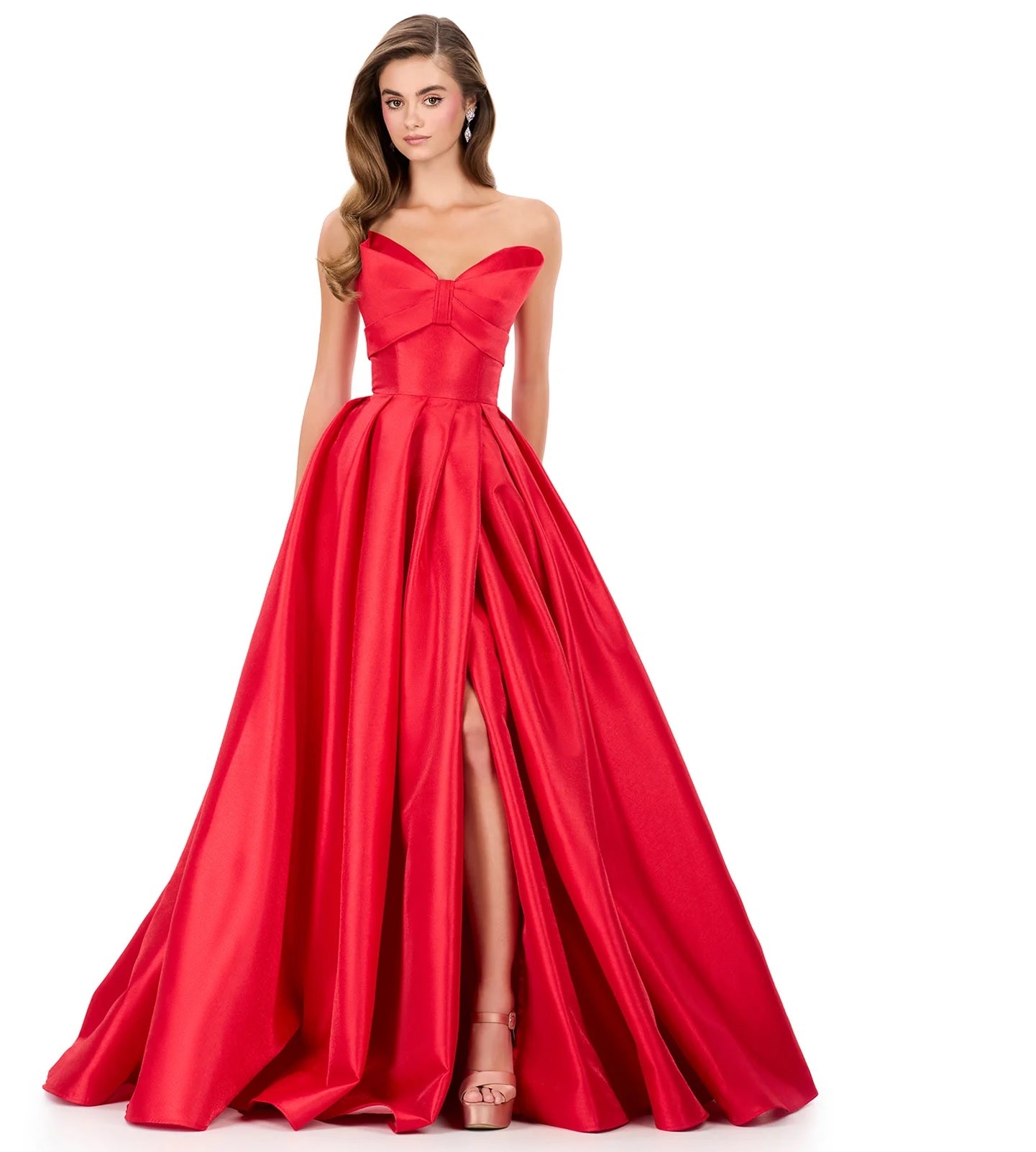 Vestido de Festa Longo Ashley Lauren